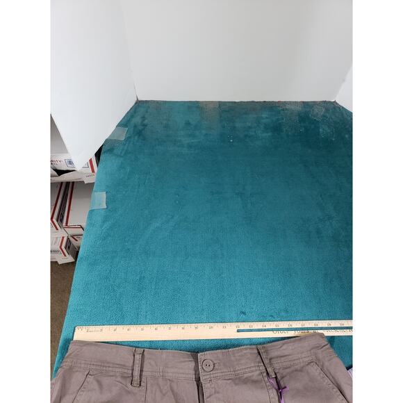 Gloria Vanderbilt Pants Size 16 W Womens Brown Stretch Capri Plus Cargo NWT - Picture 12 of 16